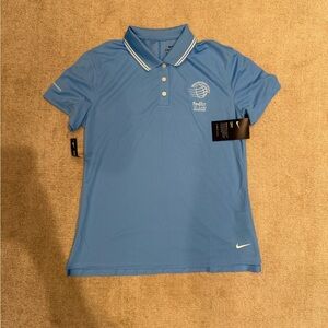 Women’s Nike Light Blue Golf Polo